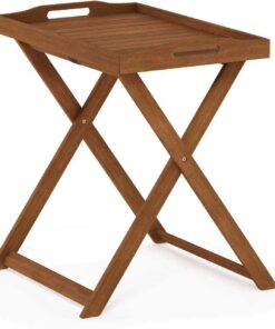 Foldable Wooden Side Table ADVN037